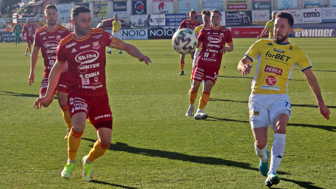 Chojniczanka – Motor Lublin 1:0. Koniec marzeń o bezpośrednim awansie?