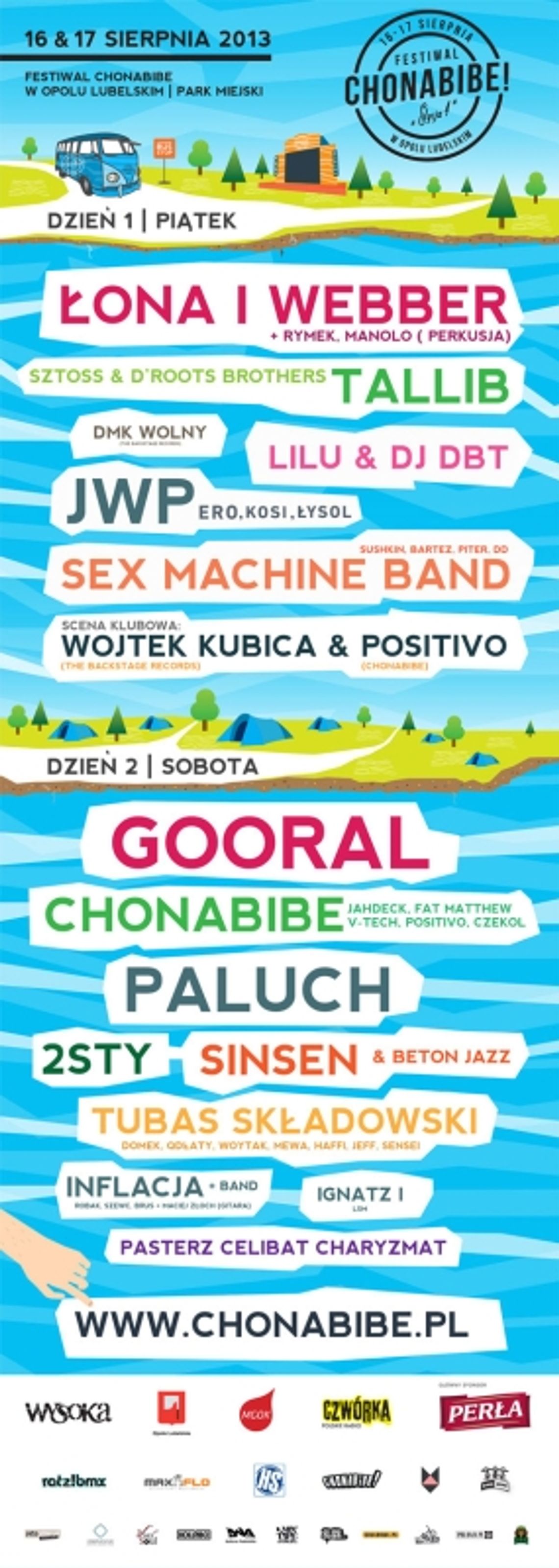 Chonabibe Festiwal 2013 w Opolu Lubelskim