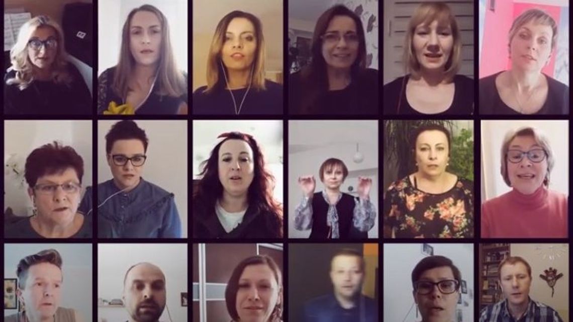 Chór z Łęcznej nagrał hymn "Nie lękajcie się". Wyjątkowe wykonanie z czasu kwarantanny Chór z Łęcznej nagrał hymn "Nie lękajcie się". Wyjątkowe wykonanie z czasu kwarantanny
