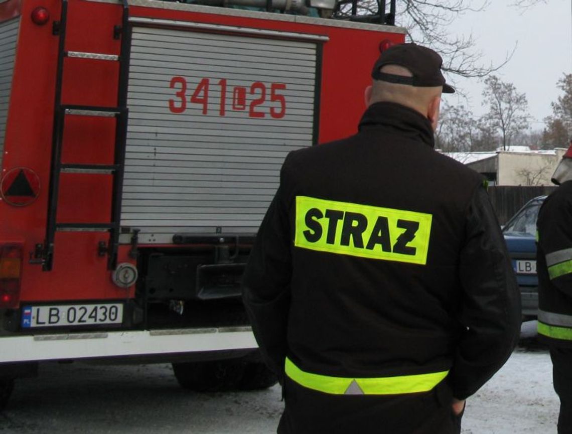 Choroszczynka: Pożar w domu. Zapaliło się drewno