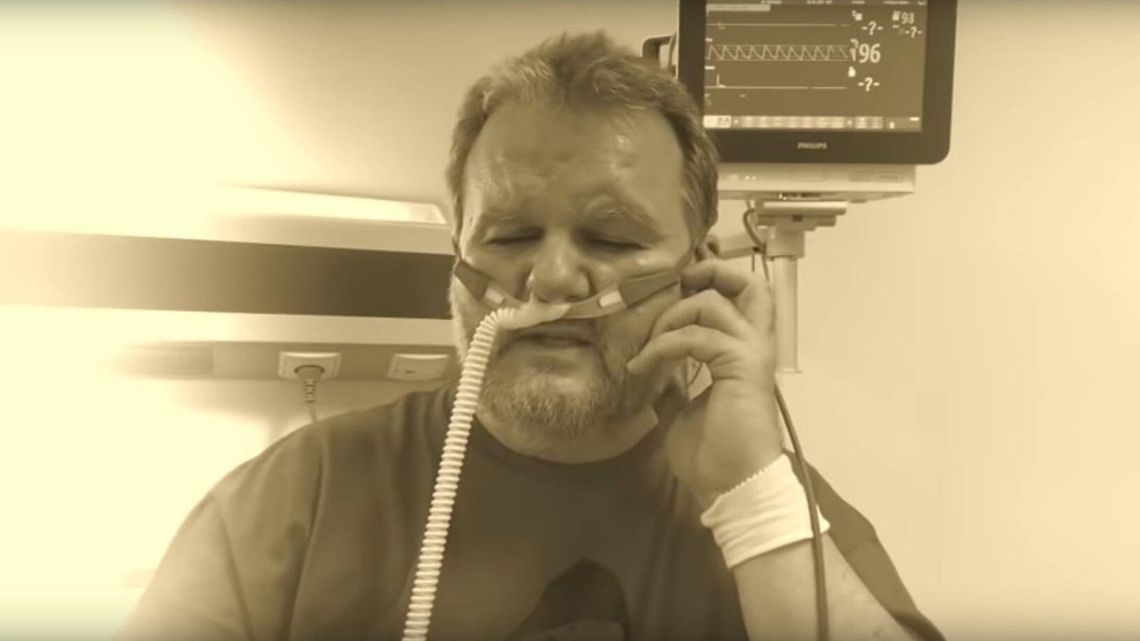 Chory na Covid-19 były szef GIS śpiewa dla Edyty Górniak. Mówi na siebie Don Gisu