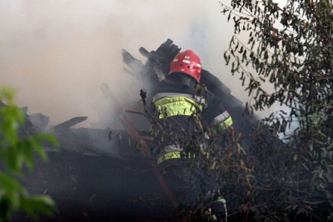 Chotyłów: 42-latek podpalił swój dom po kłótni 