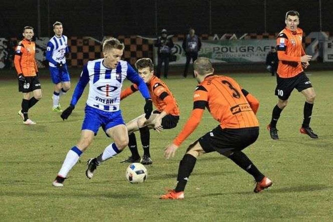 Chrobry Głogów – Wisła Puławy 1:2. Patejuk znowu na ratunek!