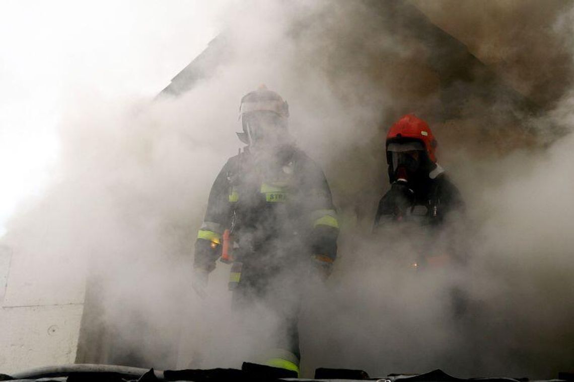 Chyża: Wielki pożar słomy