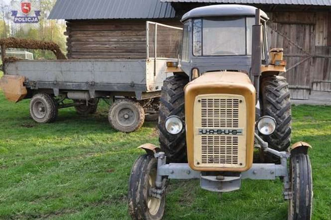 Ciągnik przejechał po 78-latku na podwórku. Mężczyzna zmarł