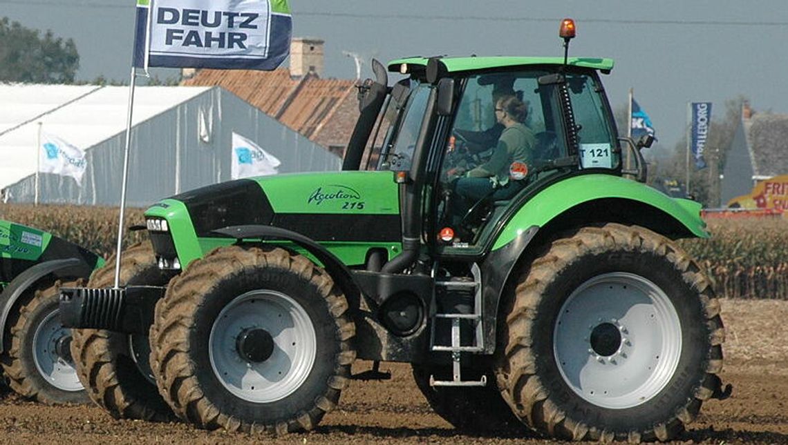 Ciągnik z Hiszpanii jednak do rolników nie dotarł 