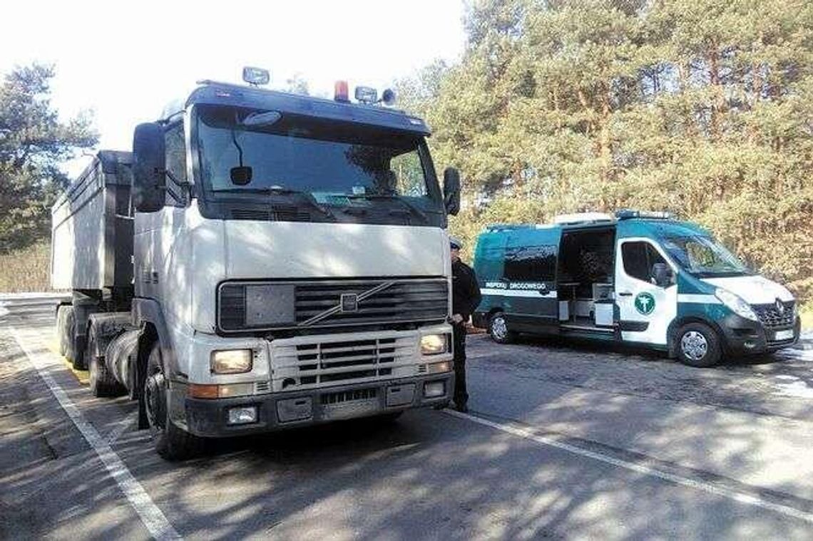 Ciężarówki rujnują drogi? Nie były przeładowane