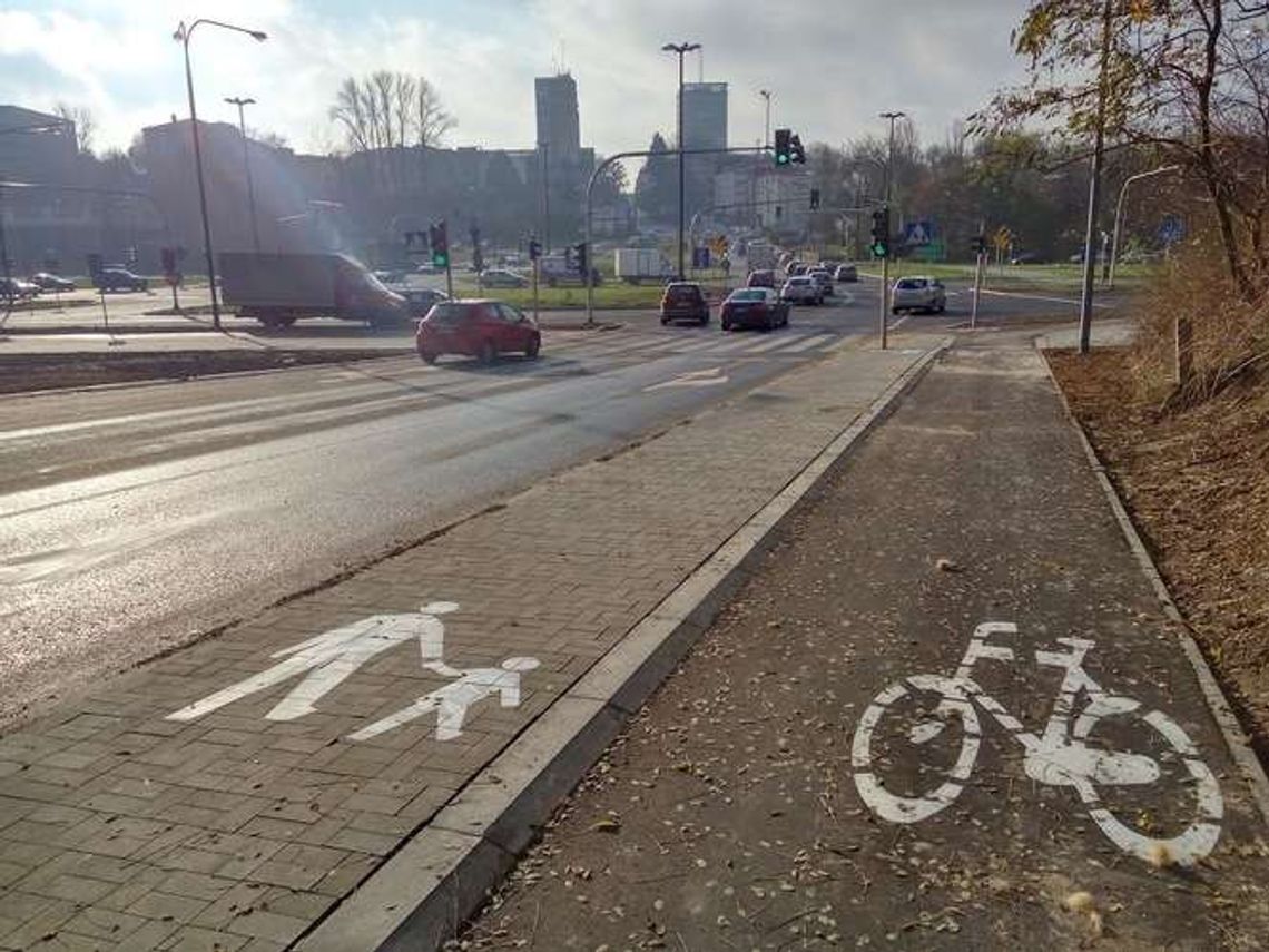 Co ma zrobić rowerzysta?