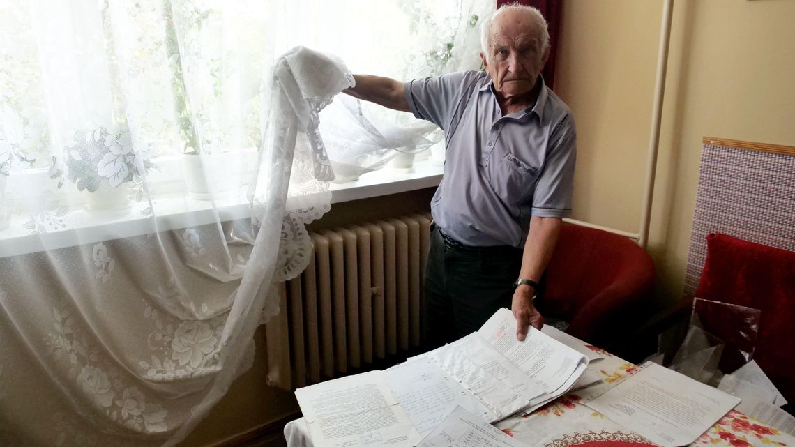 "Co miesiąc płacę 550 zł za ogrzewanie, cały czas mam niedopłatę". Walczy ze spółdzielnią od 20 lat