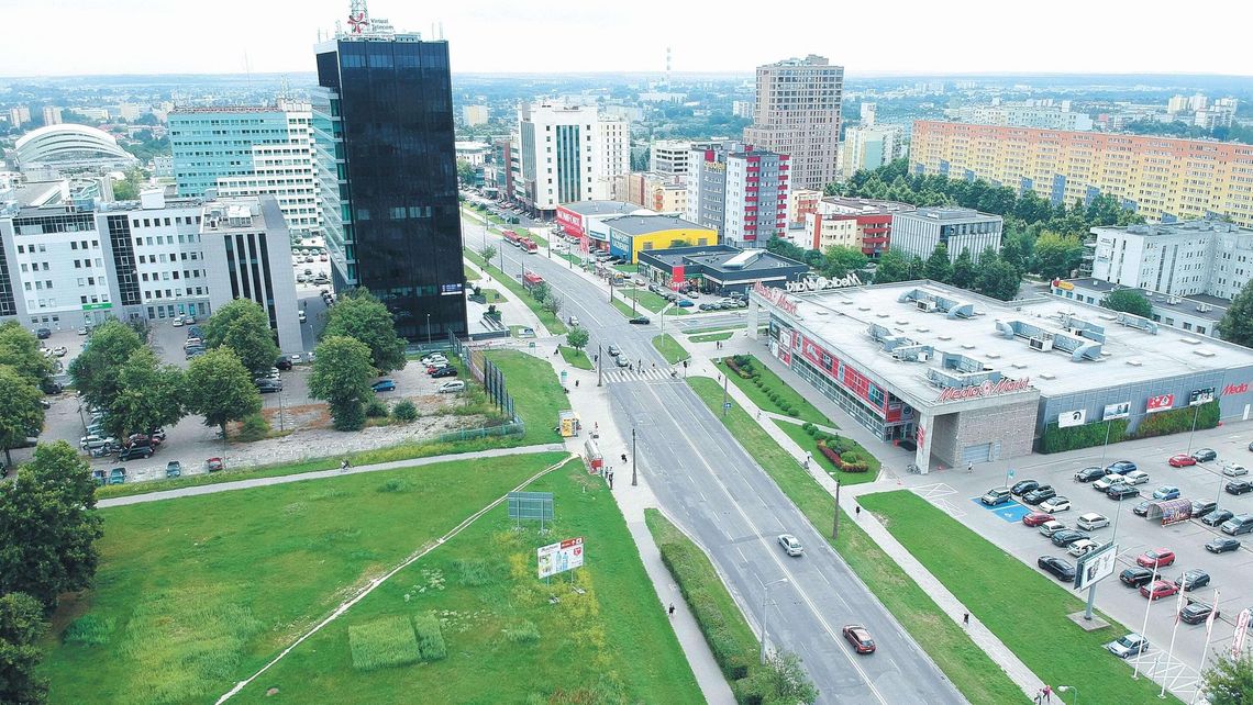 Co powstanie naprzeciwko Media Markt w Lublinie? Proszą o zgodę na wysoki budynek