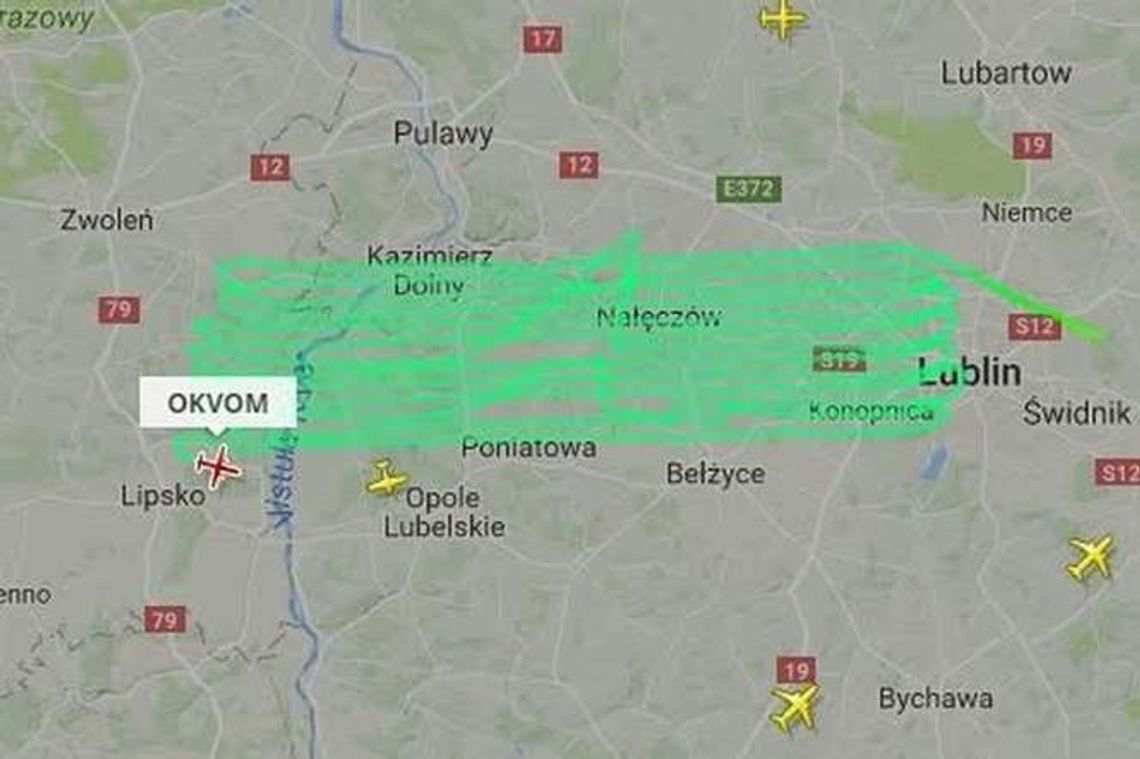 Co to za samolot przeczesuje niebo nad Lublinem i regionem? Co to za samolot przeczesuje niebo nad Lublinem i regionem?