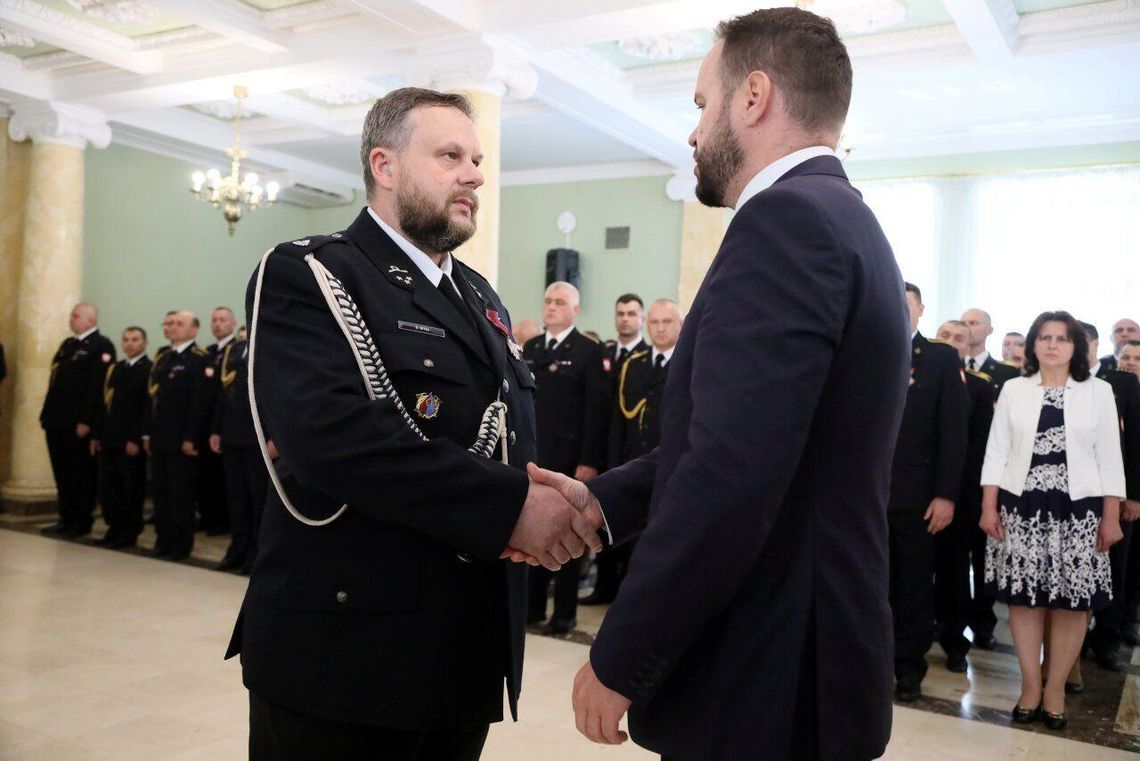 Codziennie dbają o nasze bezpieczeństwo. Lubelscy strażacy odznaczeni