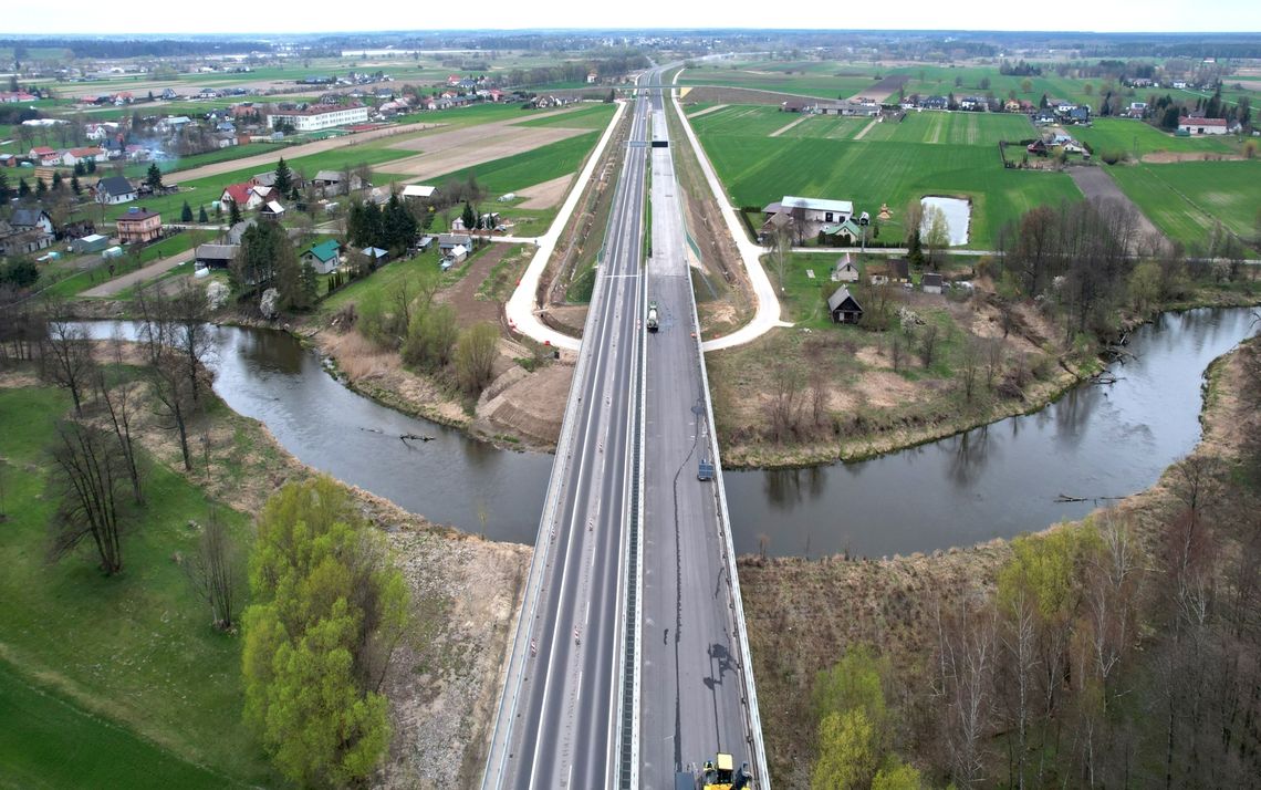 Coraz bliżej do otwarcia pełnej obwodnicy Kocka w ciągu S19 obwodnica Kocka