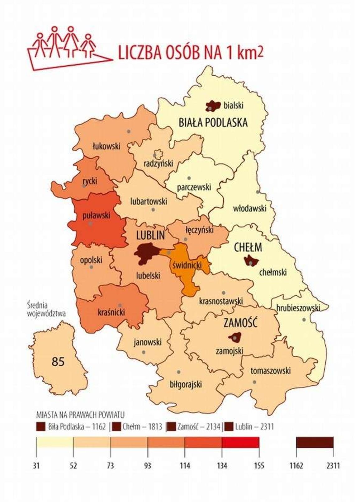 Coraz mniej mieszkańców w Lubelskiem. "Zniknęło" 7,5 tys. osób