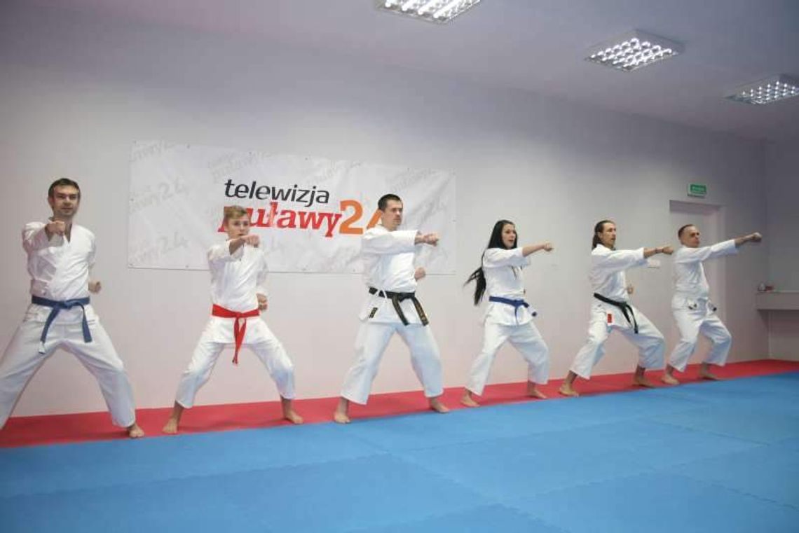 Ćwiczyli karate z mistrzem