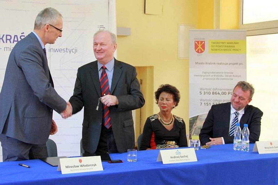 Cyclone już oficjalnie w Kraśniku. Będą produkować części do samolotów