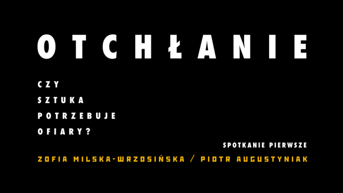 Cykl debat o przemocy w sztuce w Centrum Kultury