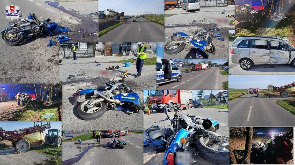 Czarna sobota na drogach: 6 wypadków, 5 ofiar