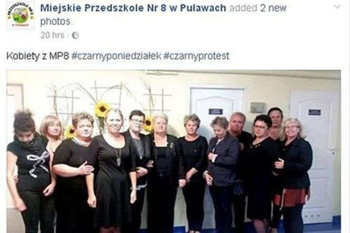 „Czarne przedszkolanki” w Puławach. Nie będzie kary dla dyrektor placówki