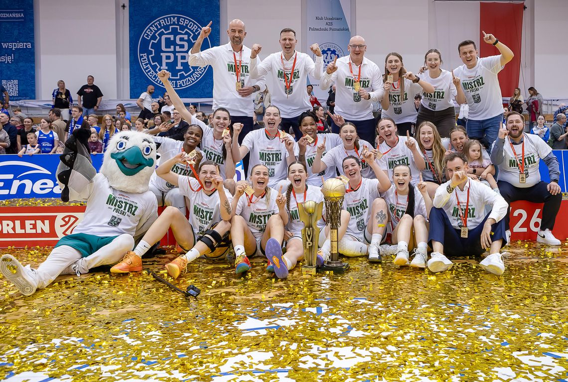 Czas na fetę. Świętujemy mistrzostwo Lotto AZS UMCS-u Lublin