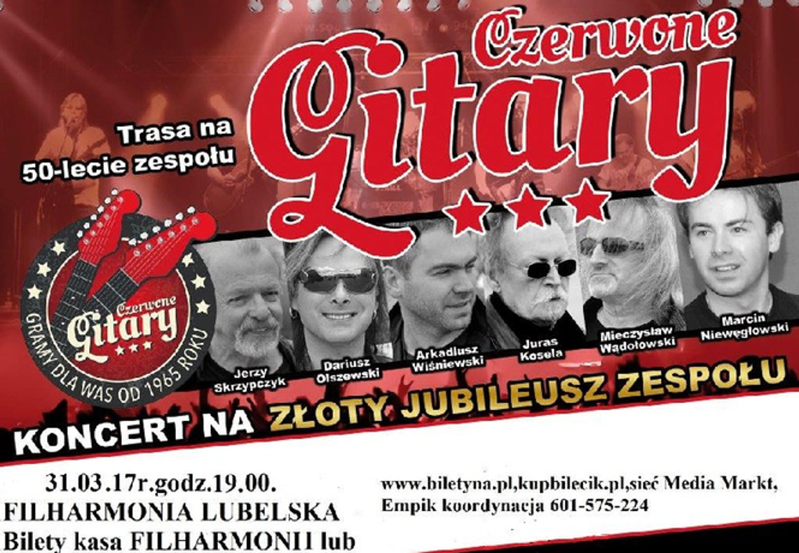 Czerwone Gitary w Filharmonii Lubelskiej