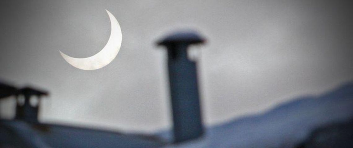 Częściowe zaćmienie słońca także na Lubelszczyźnie (zdjęcia od Was)
