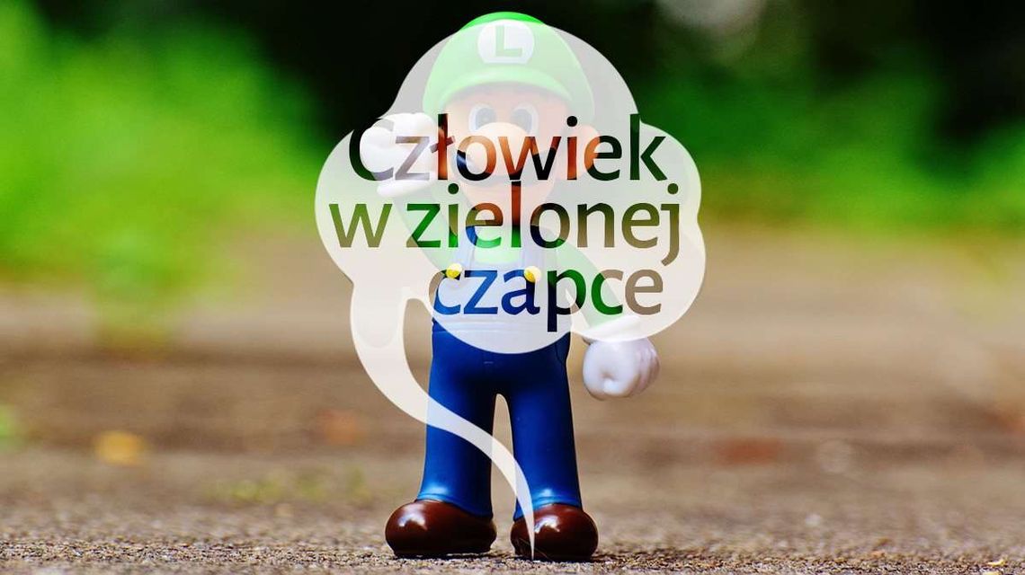 "Człowiek w zielonej czapce" - improwizacja w Pożegnaniu z Afryką