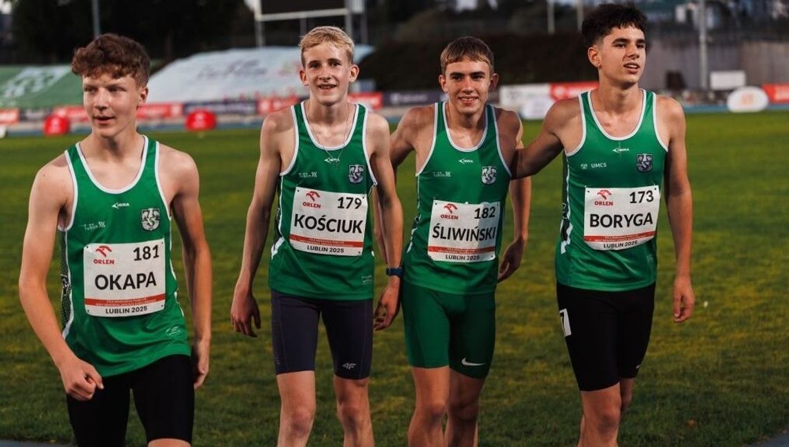Cztery medale naszych lekkoatletów na mistrzostwach Polski U16