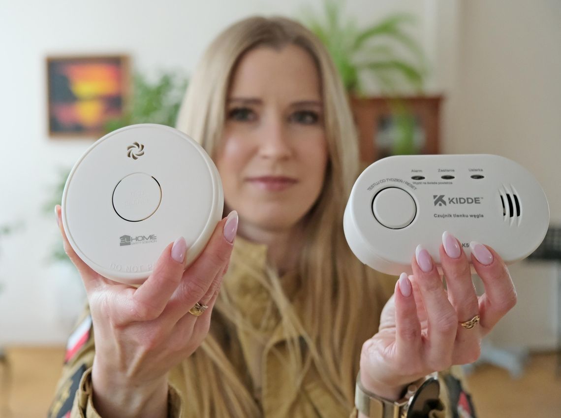 Czujnik czadu i dymu