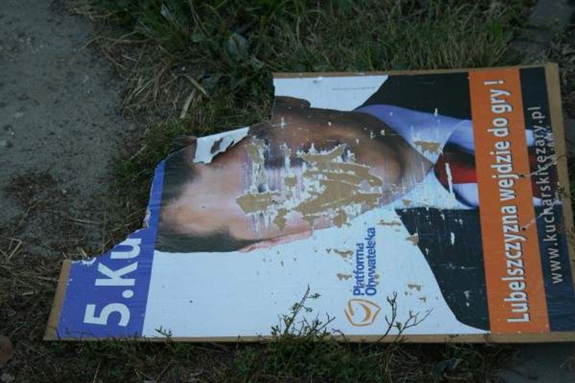 Czyste wybory w Lublinie bez plakatów wyborczych