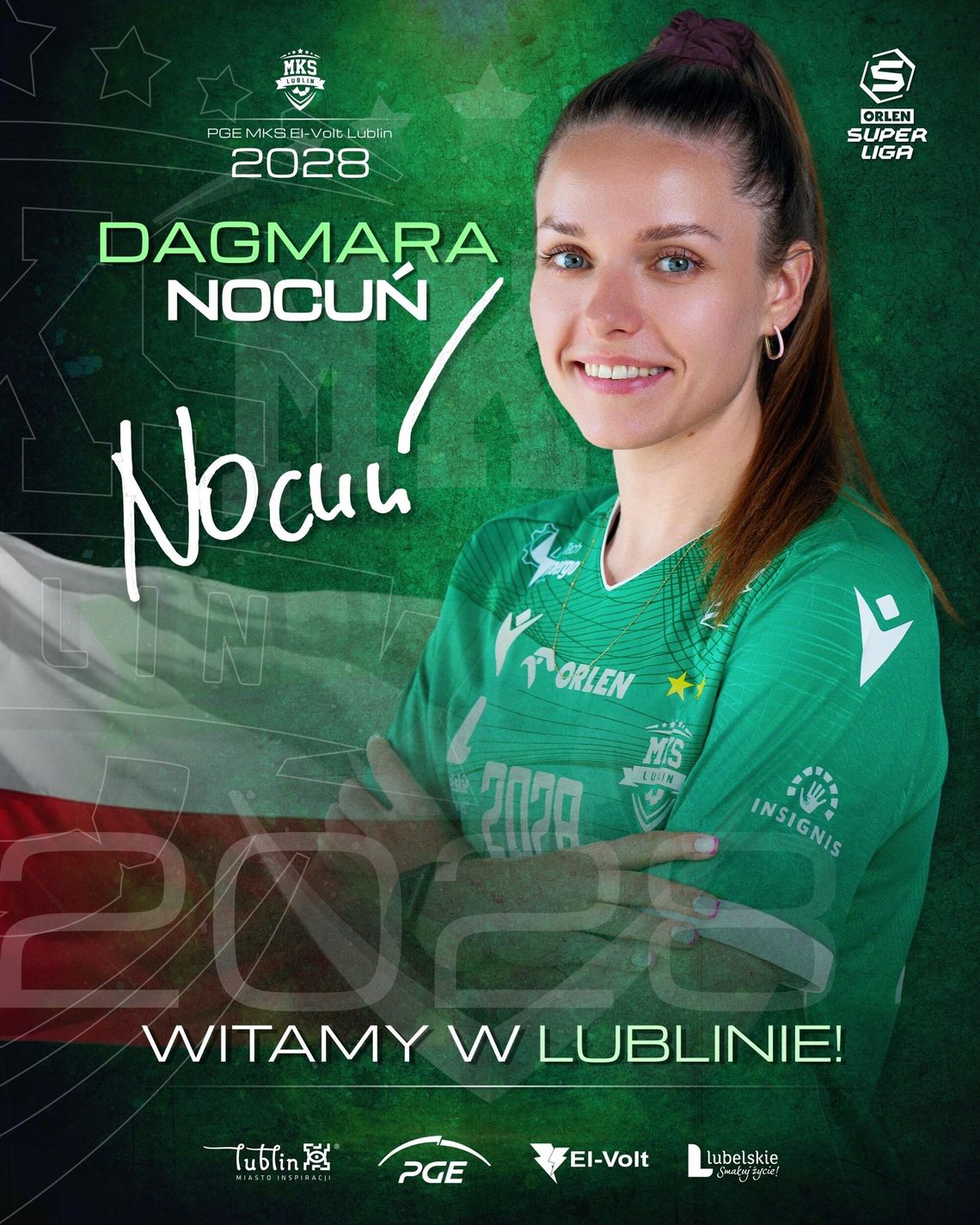 Dagmara Nocuń wraca do PGE MKS El-Volt Lublin Dagmara Nocuń wraca do PGE MKS El-Volt Lublin