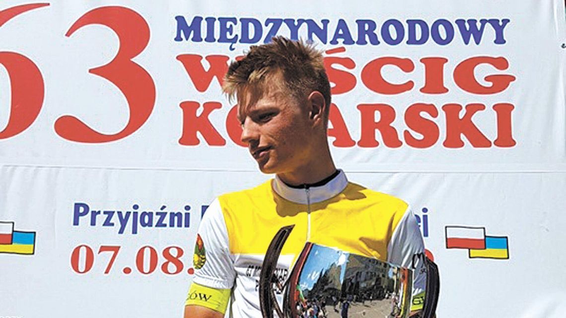 Damian Bieniek wygrał 63 Międzynarodowy Wyścig Kolarski Przyjaźni Polsko-Ukraińskiej im. płk Skopenki Damian Bieniek wygrał 63 Międzynarodowy Wyścig Kolarski Przyjaźni Polsko-Ukraińskiej im. płk Skopenki