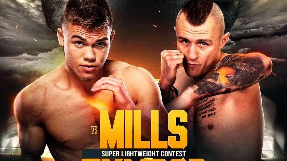 Damian Tymosz kontra Bryce Mills podczas gali boksu we Wrocławiu