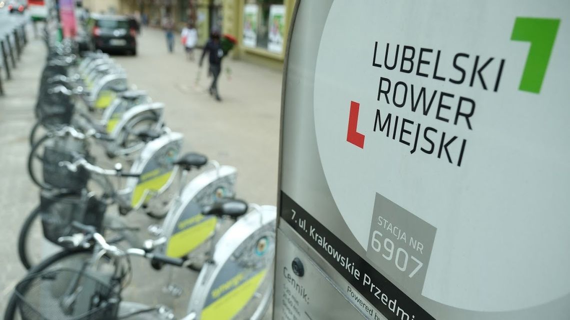 Darmowa godzina jazdy Lubelskim Rowerem Miejskim. Komunikacja miejska jest dziś za darmo