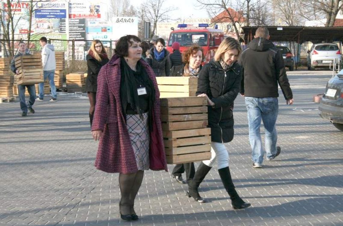 Darmowe jabłka rozchodzą się jak ciepłe bułeczki. 18 ton w godzinę