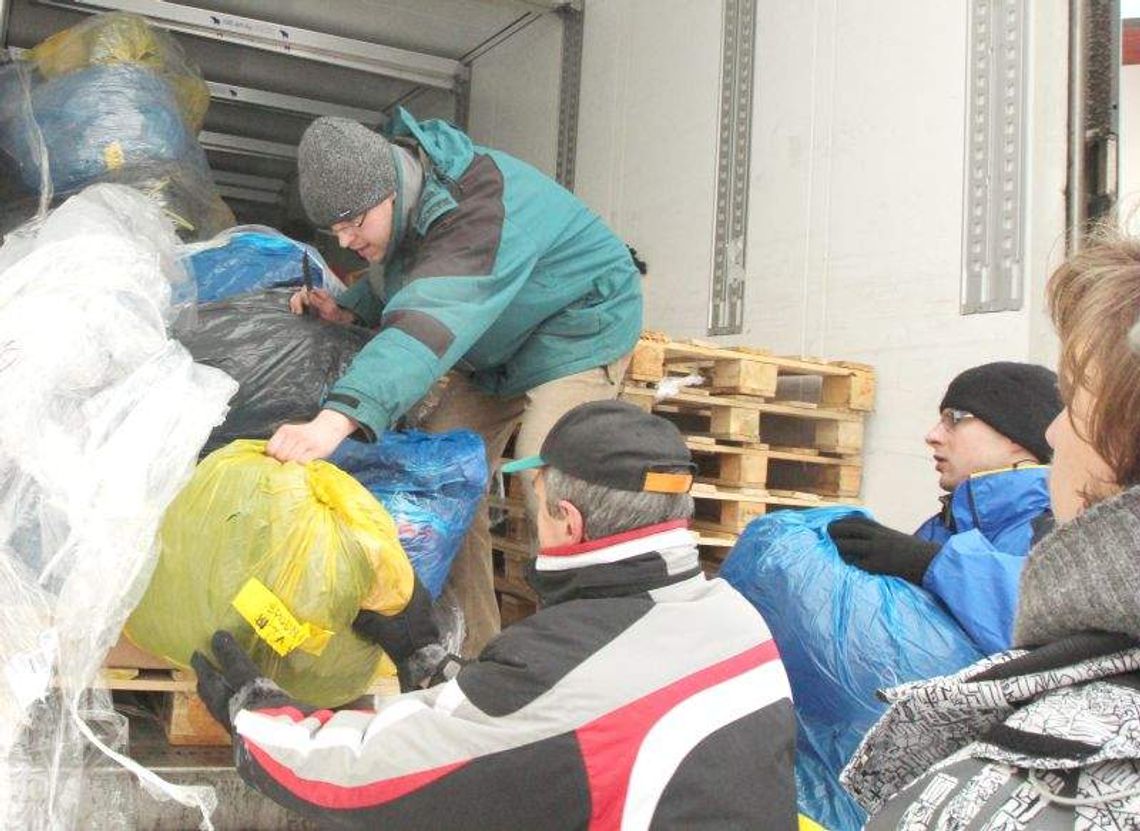 Dary z Lublina nie dojechały na Ukrainę. Transport zatrzymano na granicy