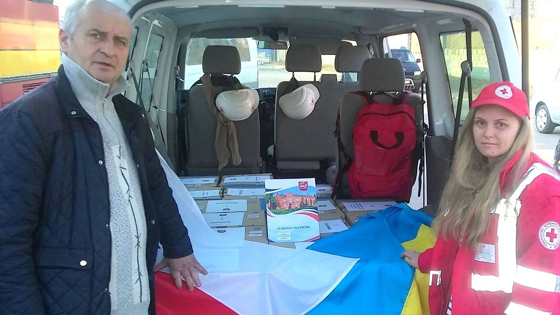 Dary z powiatu puławskiego dotarły już na Ukrainę