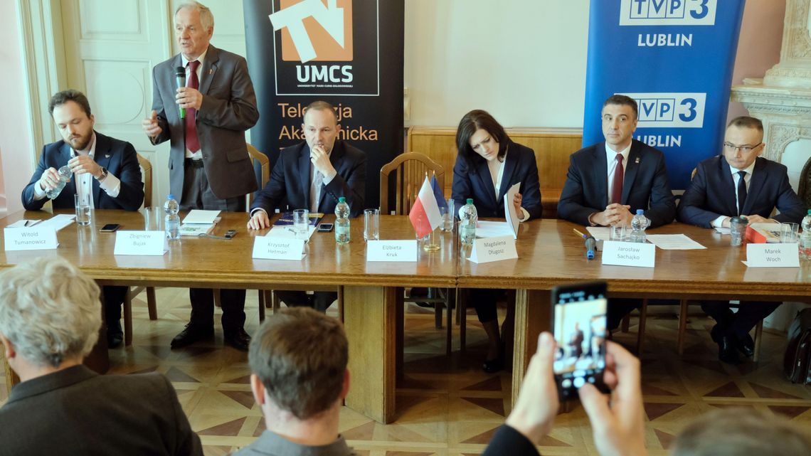 Debata prawie wszystkich „jedynek” do Parlamentu Europejskiego. Kandydatka PiS odwołała swój udział