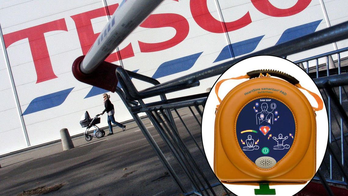 Defibrylatory trafiły do sklepów sieci Tesco. Kilka pojawiło się w województwie lubelskim