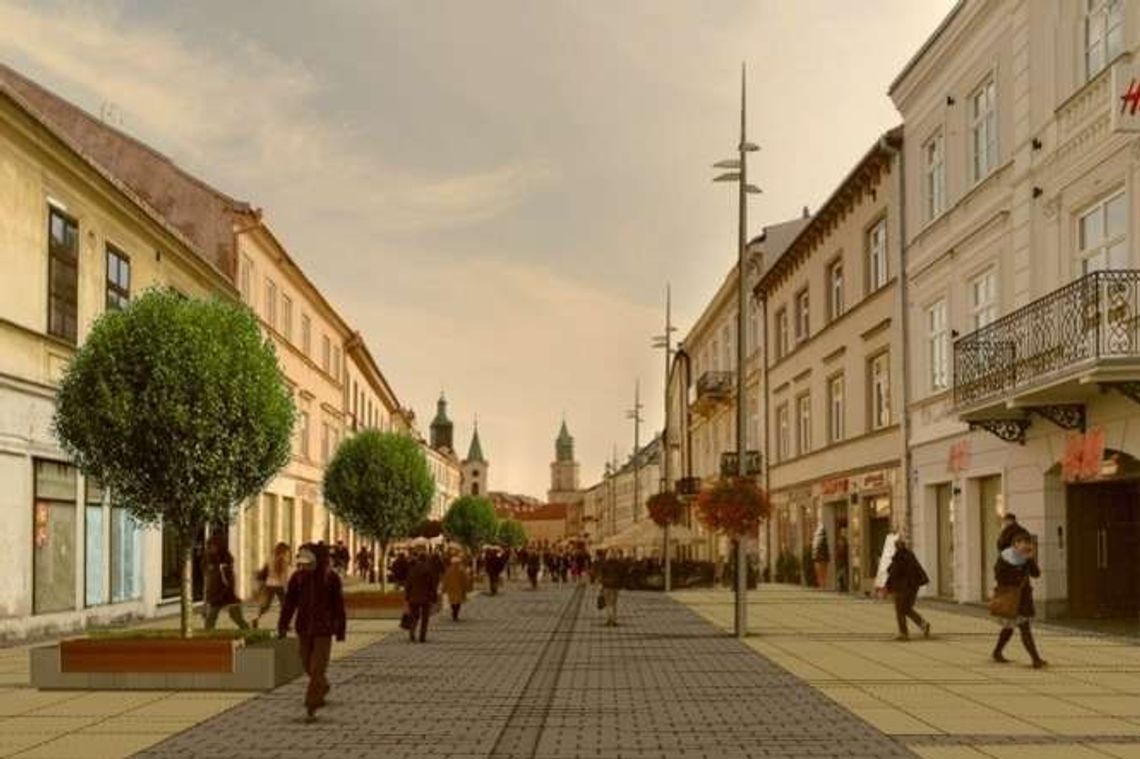 Deptak w Lublinie do przebudowy. Ratusz pokazał jak ma wyglądać