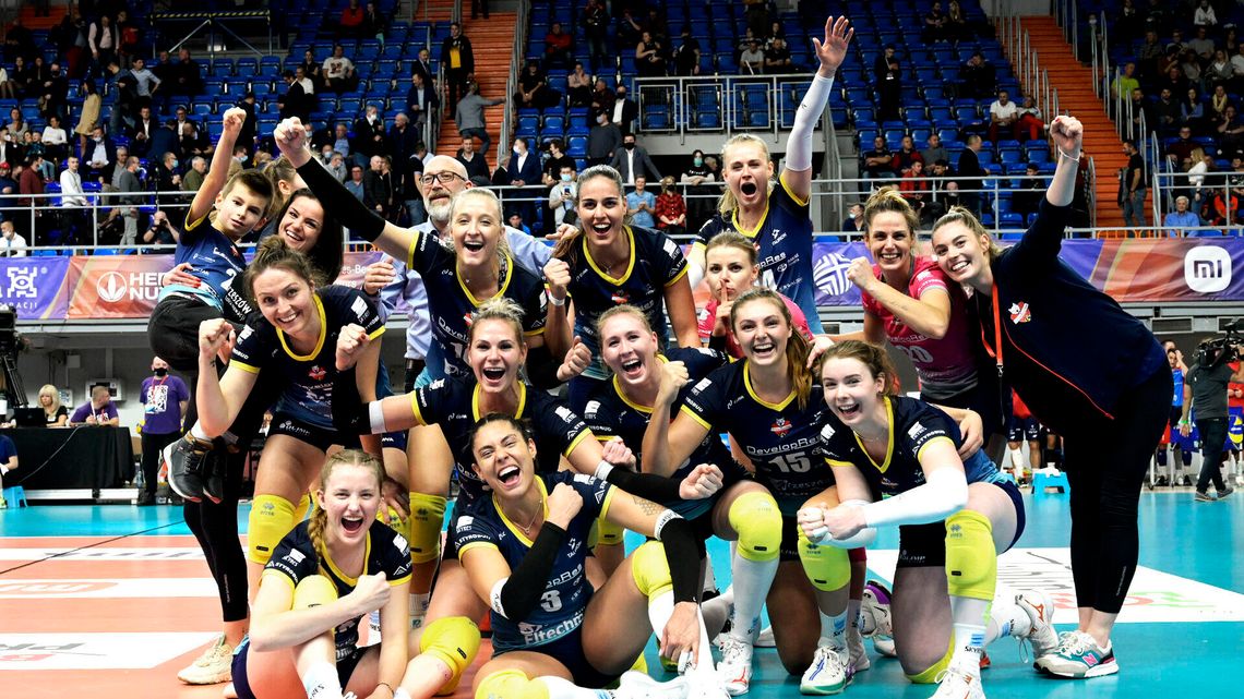 Developres Bella Dolina Rzeszów i Jastrzębski Węgiel wygrały mecze o Superpuchar Polski w Lublinie