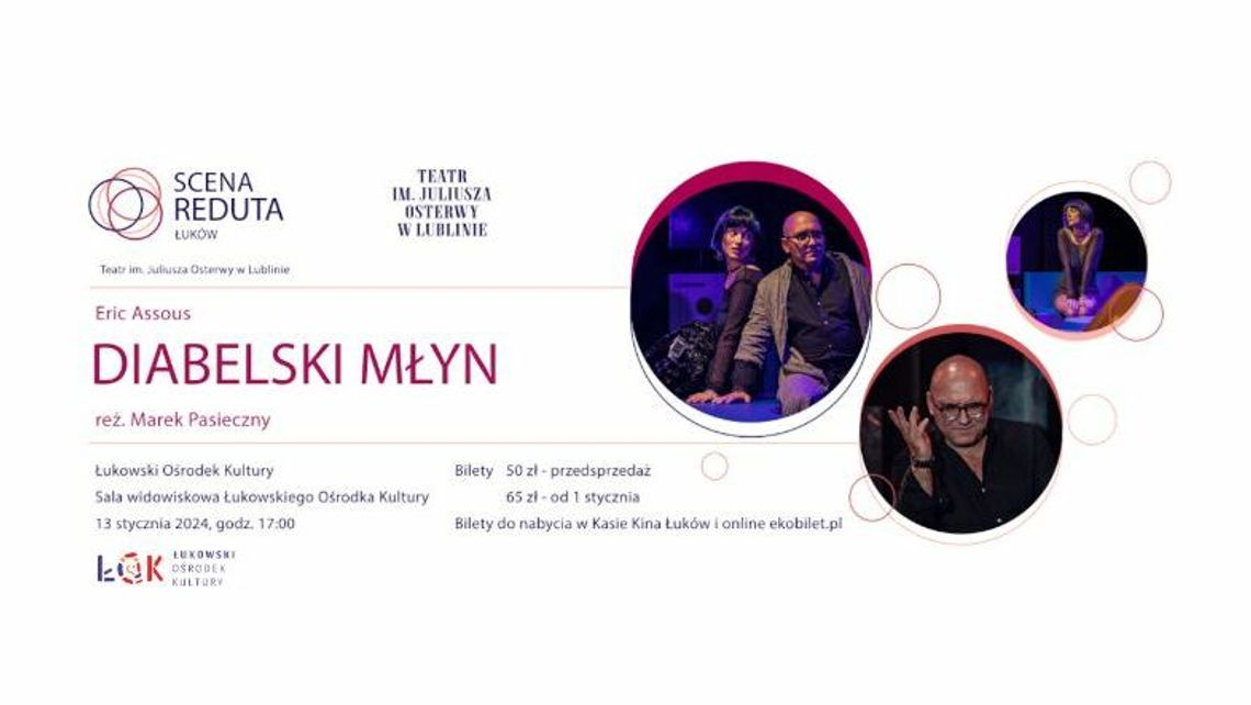 „Diabelski Młyn” w Łukowskim Ośrodku Kultury