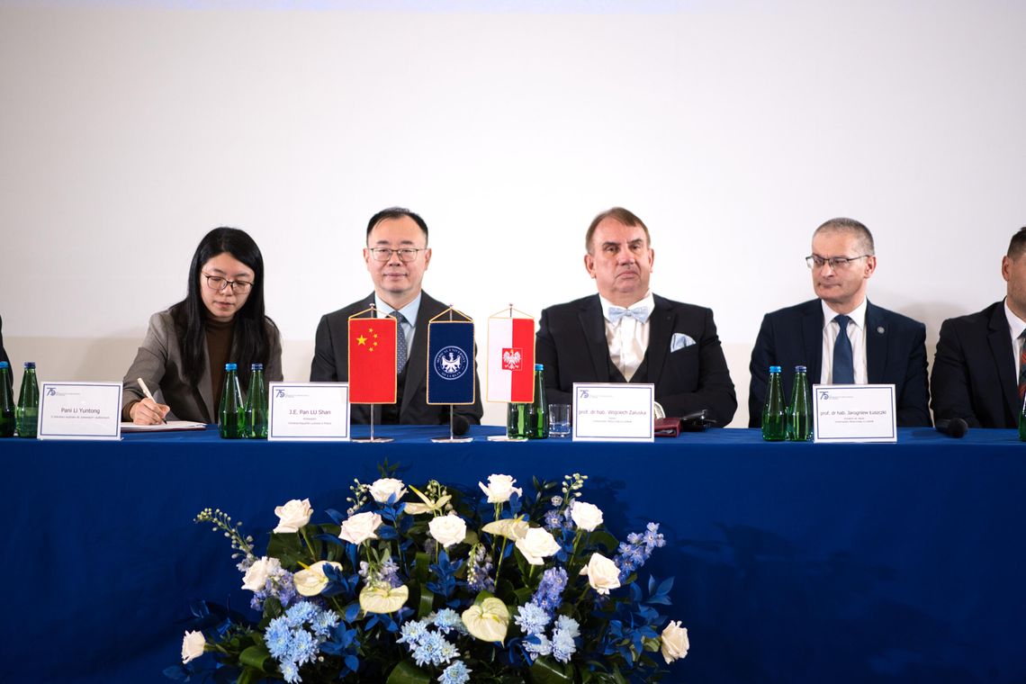 Dialog akademicki i współpraca międzynarodowa. Wizyta Ambasadora Chin na UM w Lublinie