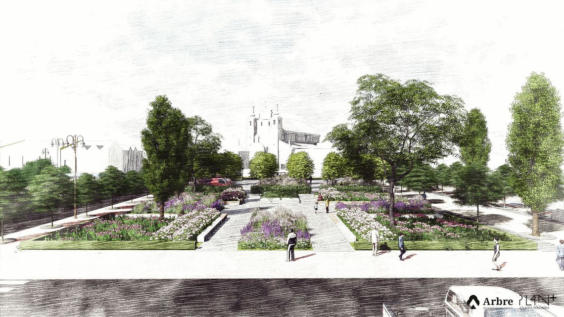 Dla potomnych: Nowy rynek, dużo drzew i kapsuła czasu