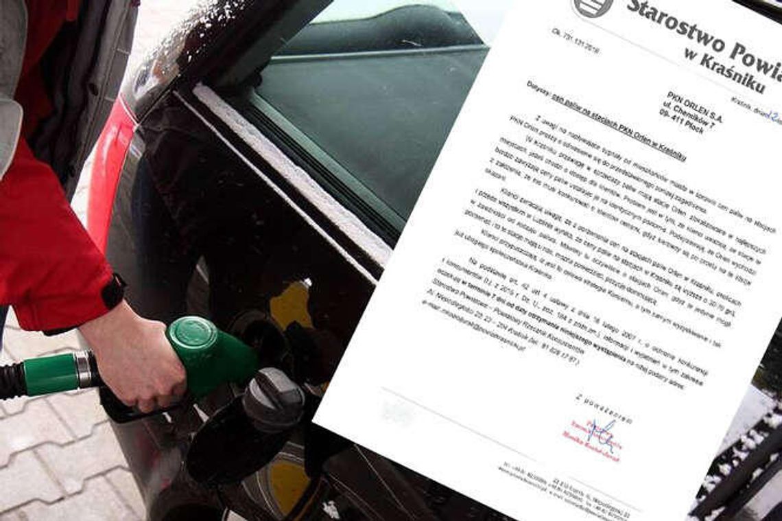 Dlaczego my tyle płacimy za paliwo? Interweniował nawet starosta