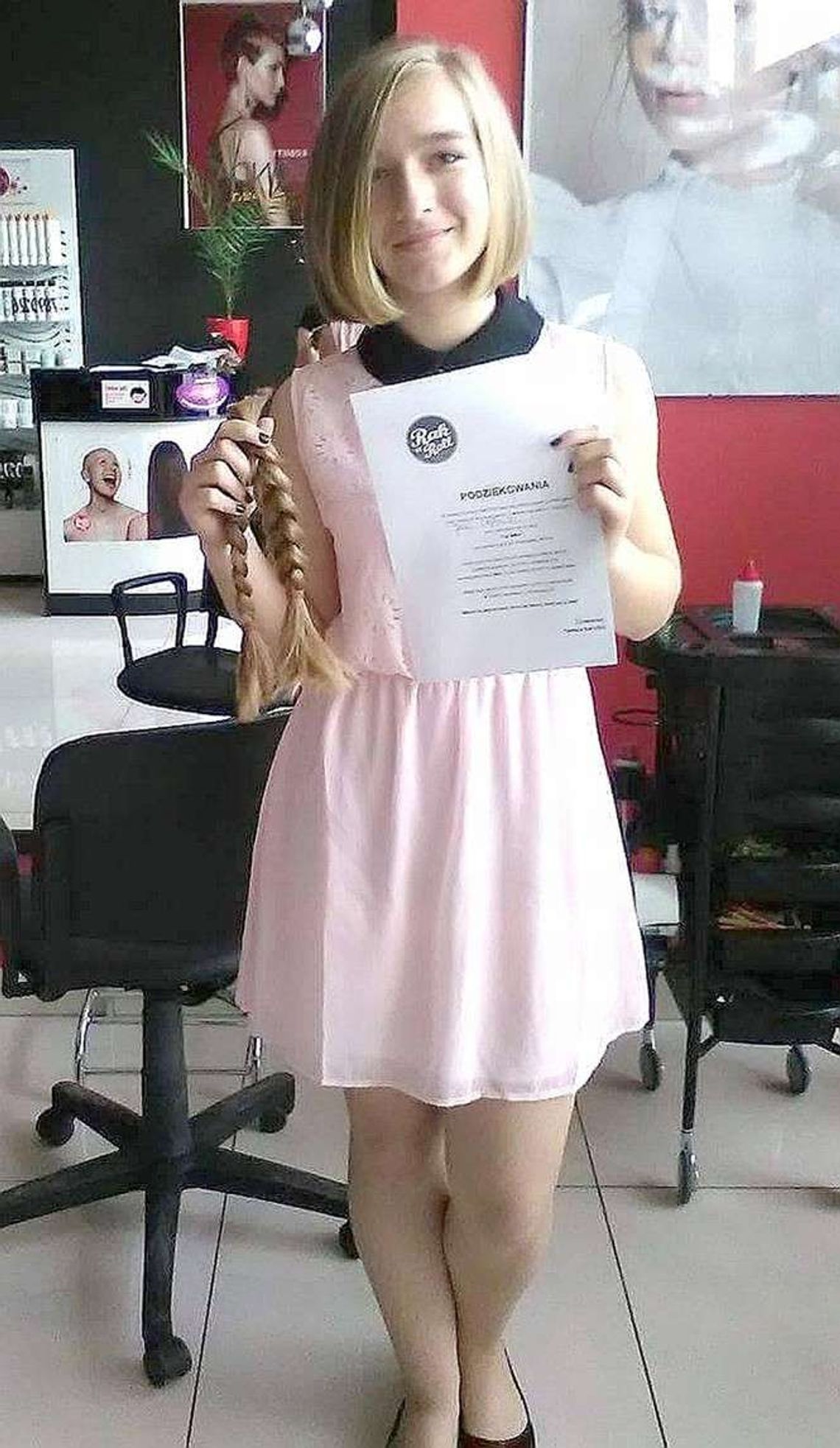 Długie włosy i wielkie serce Julii