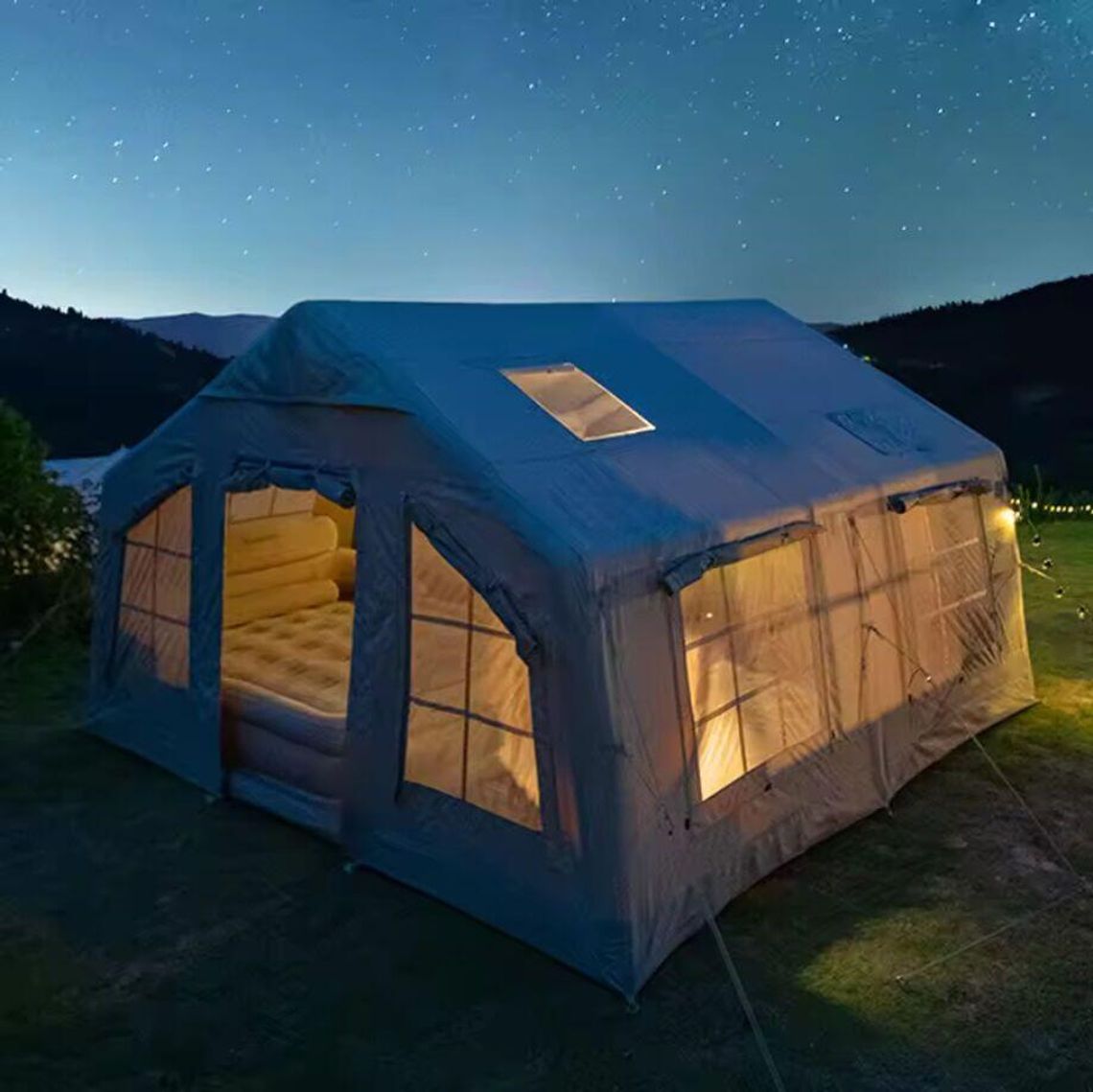 Dmuchane namioty - wygodne rozwiązanie na rodzinny camping Dmuchane namioty - wygodne rozwiązanie na rodzinny camping