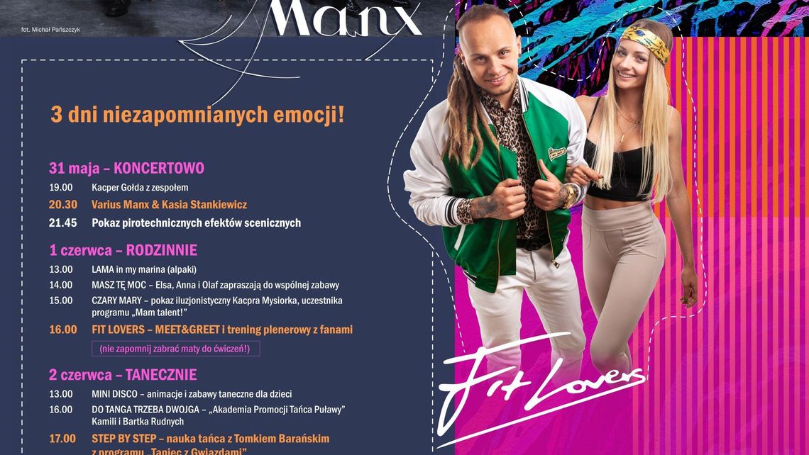 Dni Puław z koncertami i zabawą. Program wydarzeń