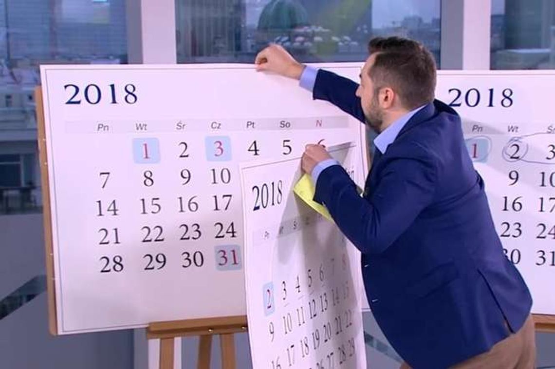 Dni wolne w 2018 roku. Jak przedłużyć sobie urlop?