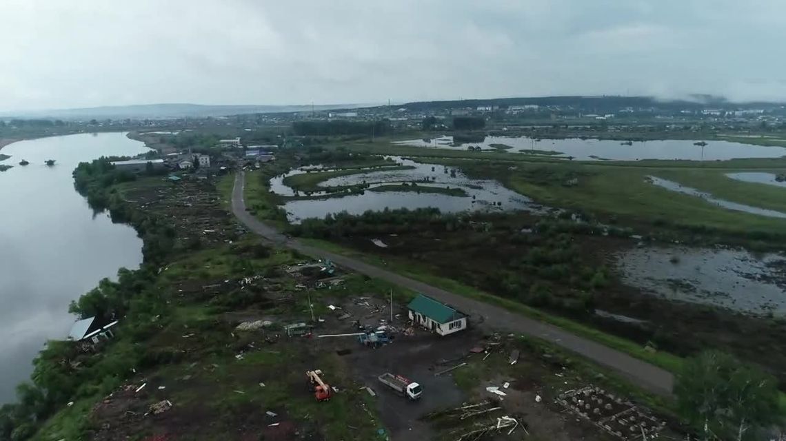 Do 23 osób wzrosła liczba ofiar powodzi na Syberii. Nagranie z lotu ptaka ukazuje ogrom zniszczeń